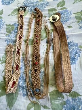 Vintage belts